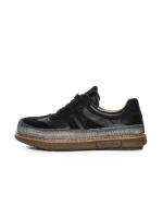 Pantofi Sport Dama din piele naturala 6022 BLACK | ADVANCER