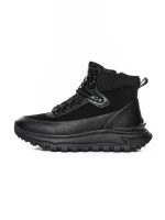 Ghete Barbati din piele naturala 5361 BLACK | ADVANCER