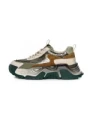 Pantofi Sport Dama din piele naturala 39008 GREEN | ADVANCER