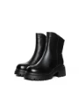 Ghete Dama din piele naturala 83125 BLACK | ADVANCER
