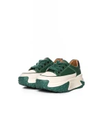 Pantofi Sport Dama din piele naturala KM9071-2 GREEN | ADVANCER