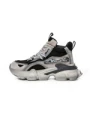 Pantofi Sport Dama din piele naturala Y5797-1 BLACK-GREY | ADVANCER