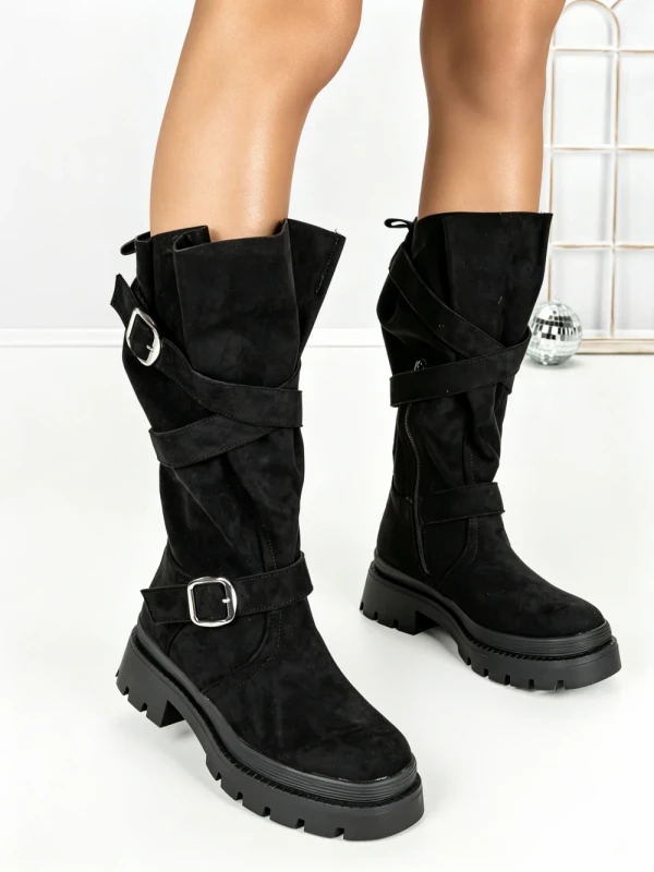 Ghete Dama 6AH29 BLACK | MEI