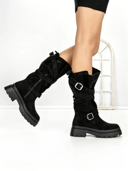 Ghete Dama 6AH29 BLACK | MEI