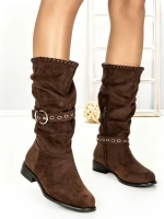 Ghete Dama 6AH25 DARK BROWN | MEI