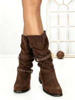Ghete Dama 6AH25 DARK BROWN | MEI