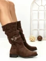 Ghete Dama 6AH25 DARK BROWN | MEI